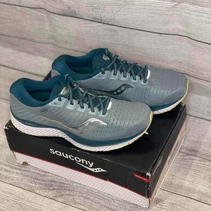 🚨 LIQUIDATION 🚨 Saucony Men's Guide 13, Mineral/Deep Teal, 10 Medium
